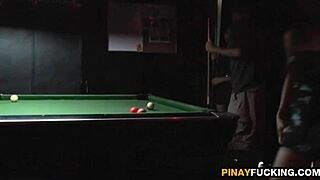 asian picked up at bar sucks cock in shower