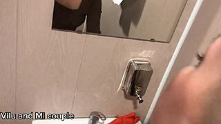offering cash for blowjob in public toilet