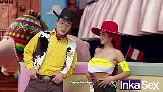 toy story parody with woodick and bos fucking yesie