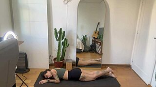 Tattoo beauty power yoga sculpt lean muscle