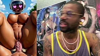 pawg zelda twerking her thicc fat ass dq slut spilling milk all over her thicc tits bald pussy ai slut getting anal fucked sleep paralysis demon cock teasing you ai generated