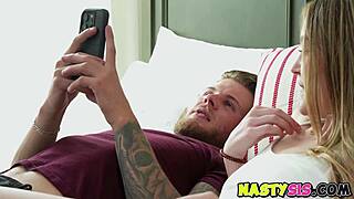 naty stepsis della cate gets close in bed