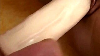 69 years old sucks dildo and rims ass