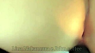 Novinha asiática fodendo com personal trainer que tirou a camisinha escondido lina nakamura john coffee