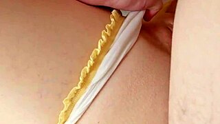 stepbrother rubs my pussy without going inside