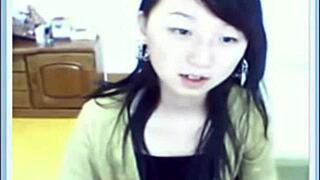 Asian amateur solo in panties