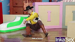 toy story parody with woodick and bos fucking yesie