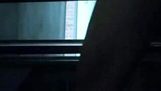 exposed masturbation in the stairwell feels risky