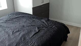 Massage session with this sexy brunette crossed every line