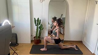 Tattoo beauty power yoga sculpt lean muscle