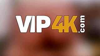 vip4k side gig with curvy brunette
