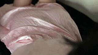 Indo Housewife Shows Wet Pussy In Satin Lingerie