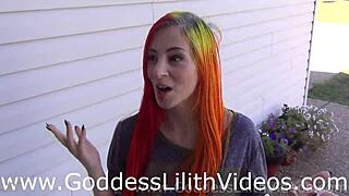 Goddess lilith takes you on dirty feet adventure