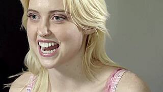 Slutty teen stepdaughters surprise their stepdad with threesome