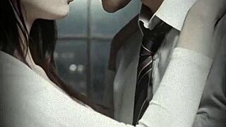 sexy jovencita taking huge cock from boss in doggy