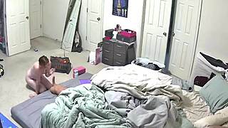 milf caught riding and sucking dildo