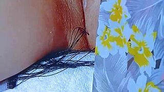 pink pussy latinas glass dildo after beach day