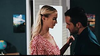 Blonde Teen Student Rides Professor After Class