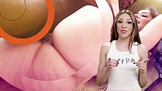 Stevie Moon Takes Giant Dick In Pussy