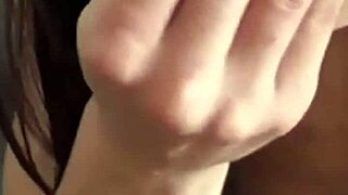 I masturbate anally in front of my friend so that he can put his huge cock in my ass