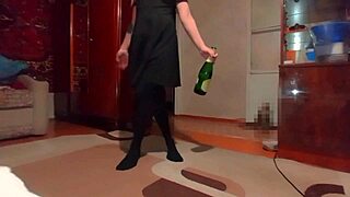 A student was fucked hard in her tight ass at a party