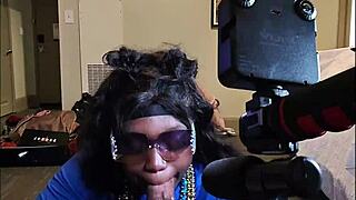 Meta glasses capture fat tuesday festivities in darkchocolatebarbies world