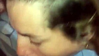 he grabs my throat with his big cock