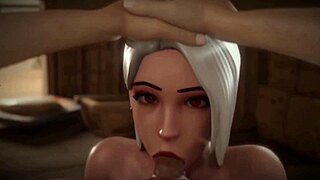 Oh i love this overwatch ashe blowjob compilation it makes me moan so hard