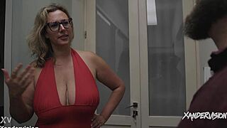 Horny cougar kathy deep gets juicy facial after hard fuck