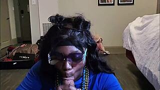Meta glasses capture fat tuesday festivities in darkchocolatebarbies world