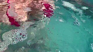 Artemisia Love Enjoys Time In The Pool With Her Natural Curves