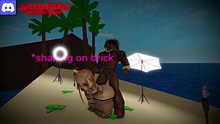 Baddie barbie humiliated by bbc with two loads
