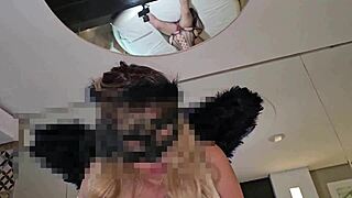 New year brings wife riding her husband