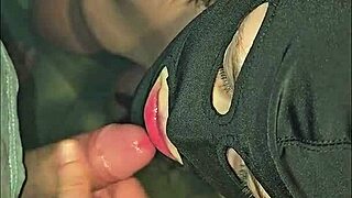 Awesome Kitchen Fuck By True Ebony Lovers At Home
