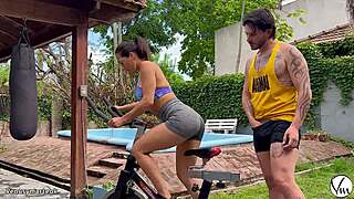 I got horny with my wife during training
